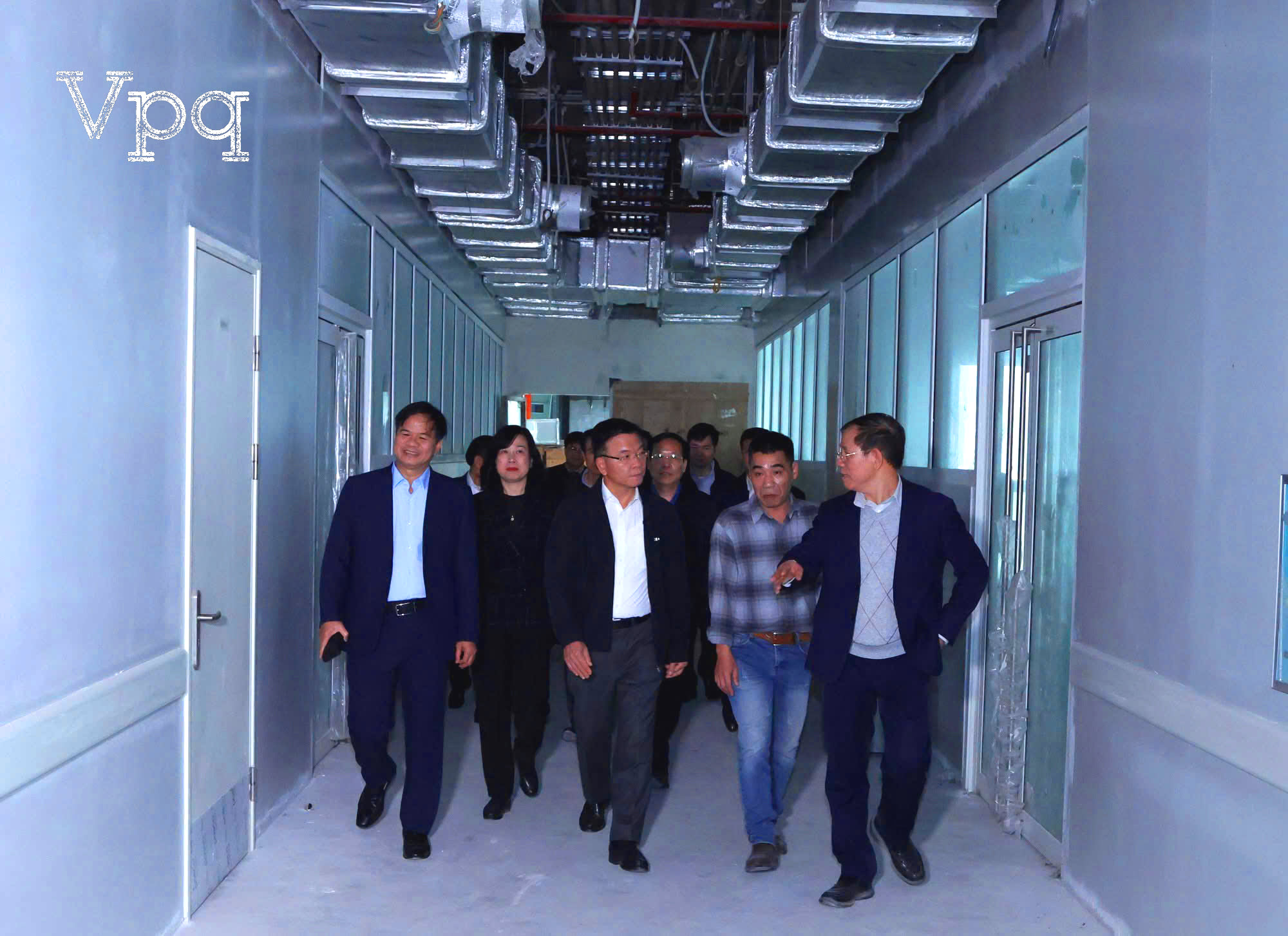 Nhà thầu Dự án đầu tư xây dựng Cơ sở 2 Bệnh viện Hữu nghị Việt Đức cam kết quyết tâm hoàn thành phần xây dựng vào ngày 15/10