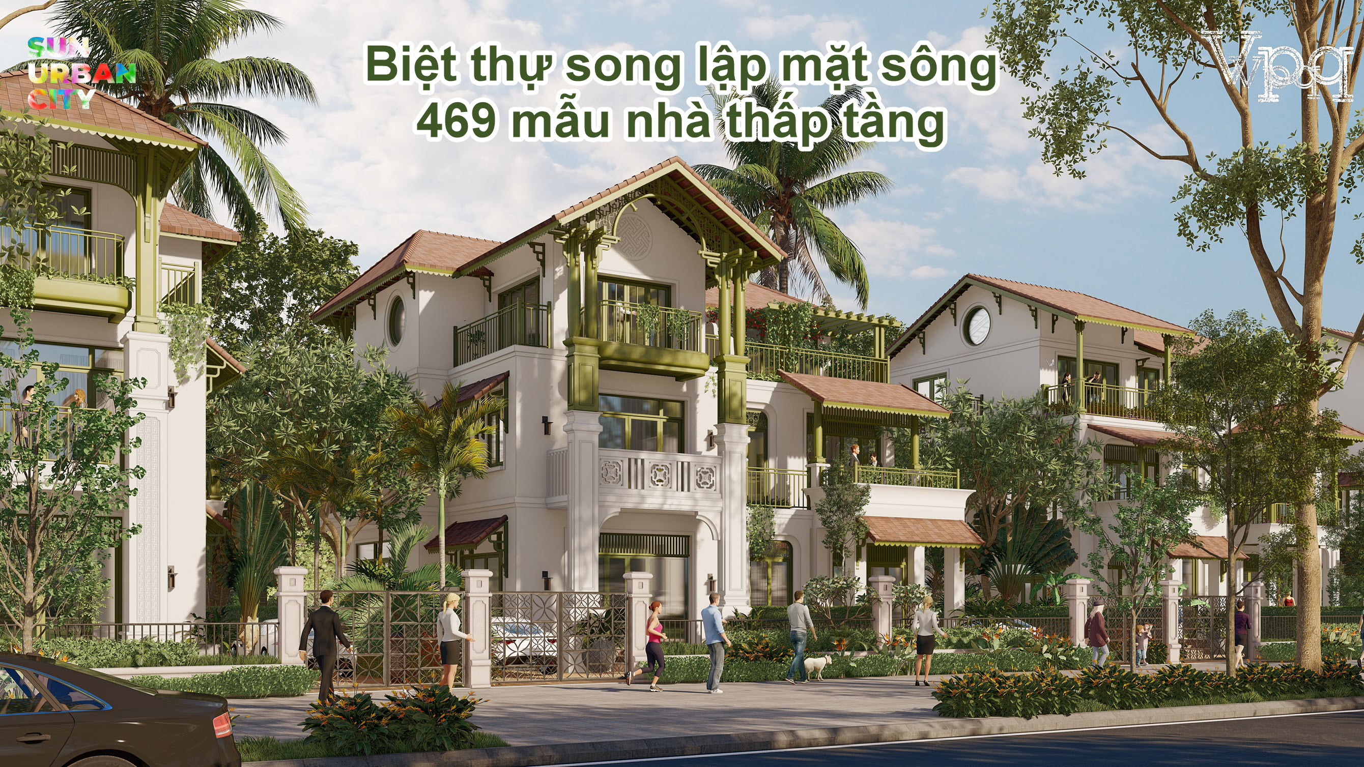 Những căn biệt thự độc bản với 469 mẫu nh&agrave; thấp tầng kh&aacute;c nhau