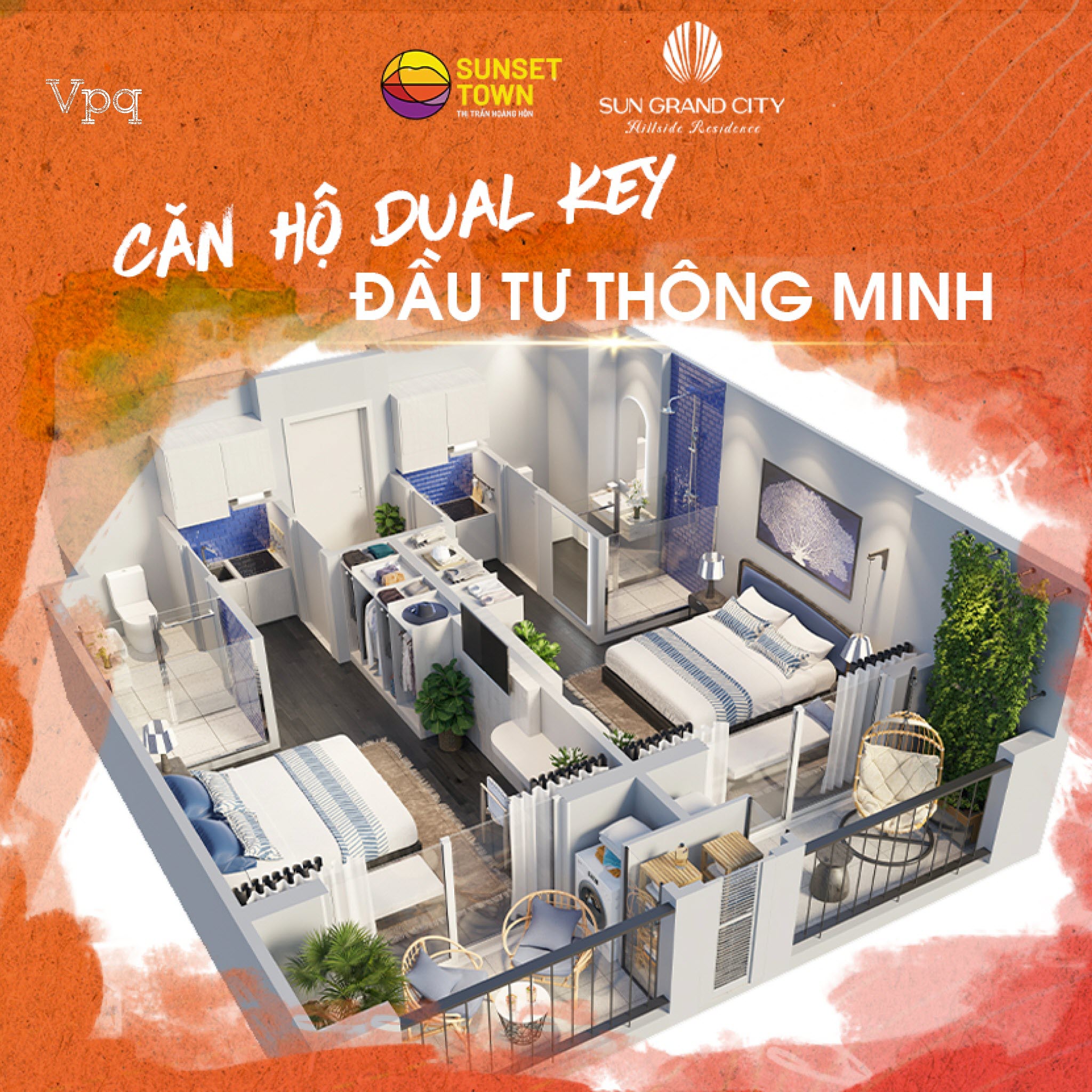 Căn hộ Dual Key đầu tư thông minh