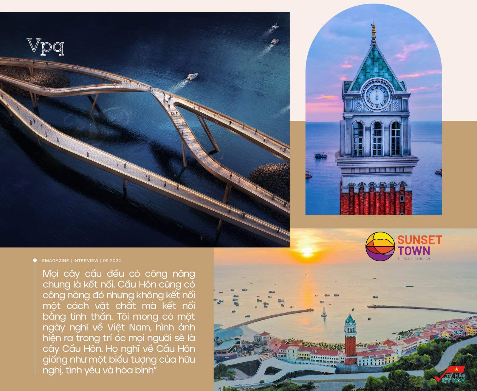 Cầu H&ocirc;n tại thị trấn Ho&agrave;ng H&ocirc;n