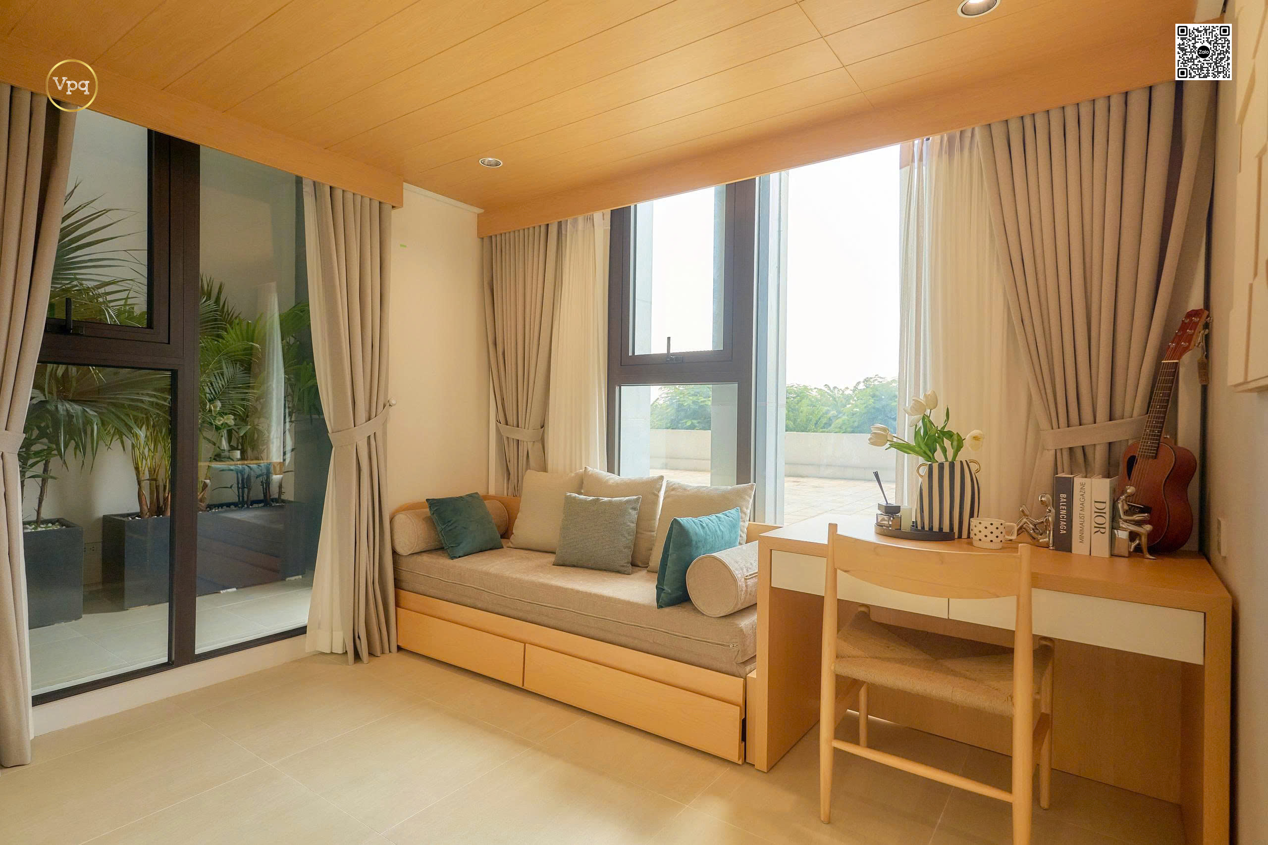 Căn hộ mẫu chung cư 2 ngủ Sun Urban City cho thu&ecirc; - Ảnh 2