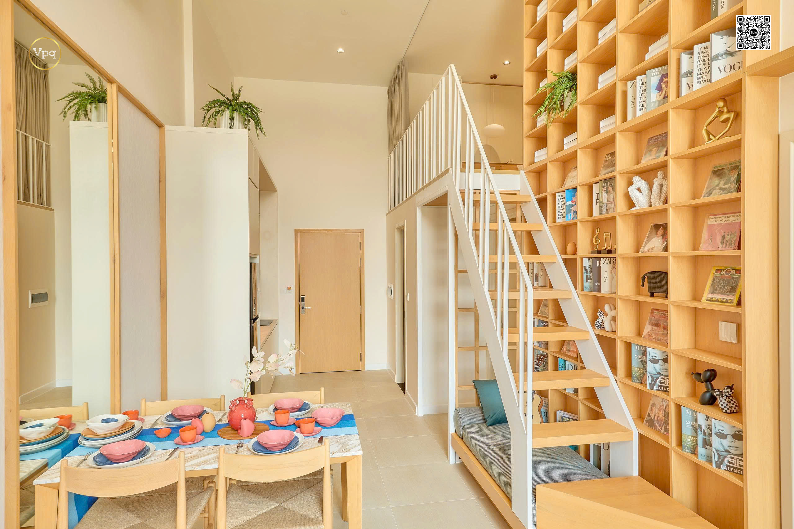 Căn hộ mẫu chung cư 2 ngủ Sun Urban City cho thu&ecirc; - Ảnh 4