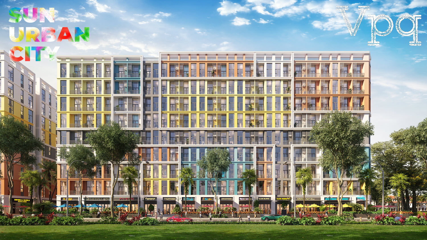 Chung cư Sun Urban City H&agrave; Nam với trần cao gần 5m