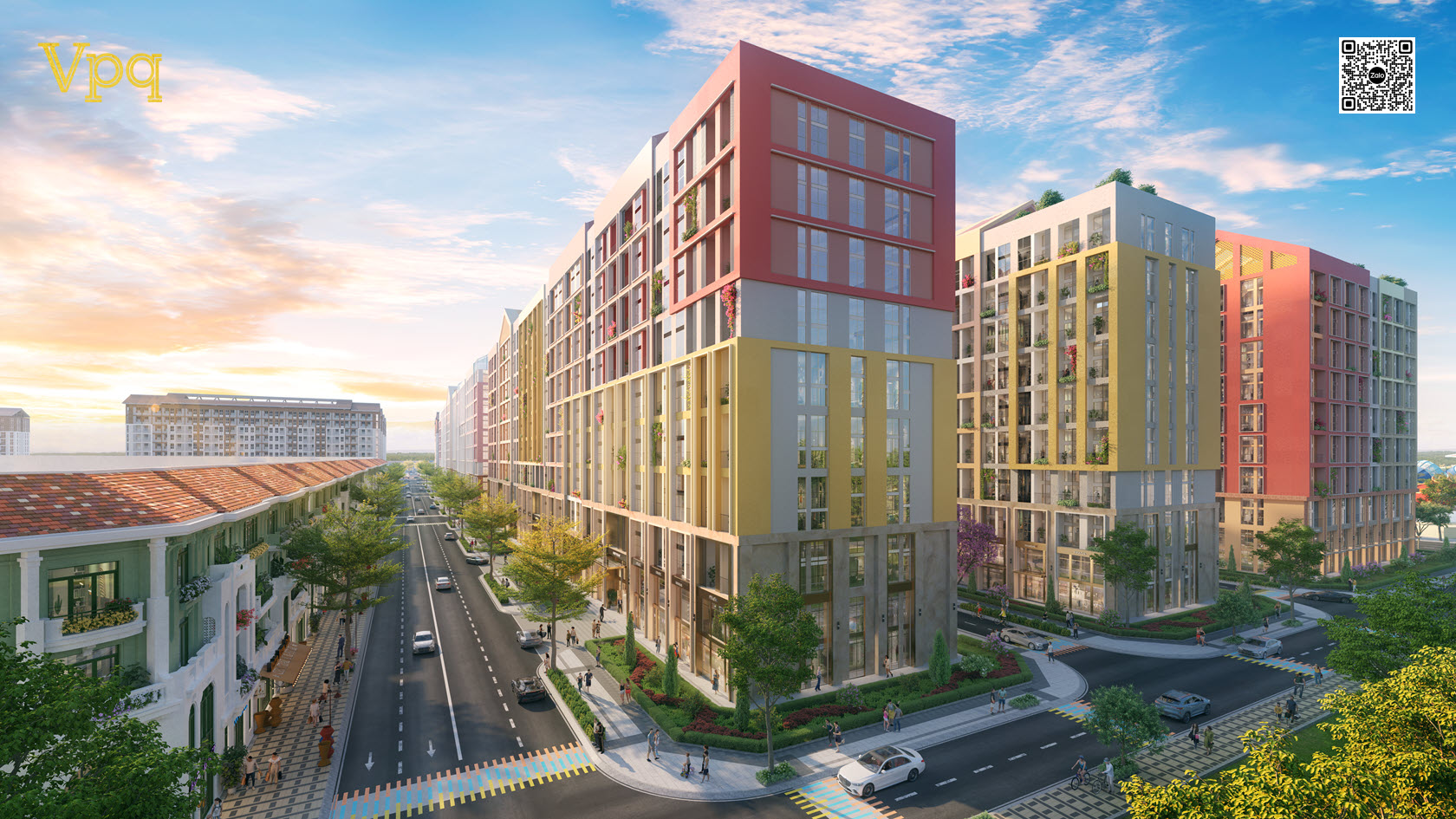 Phối cảnh chung cư Sun Urban City