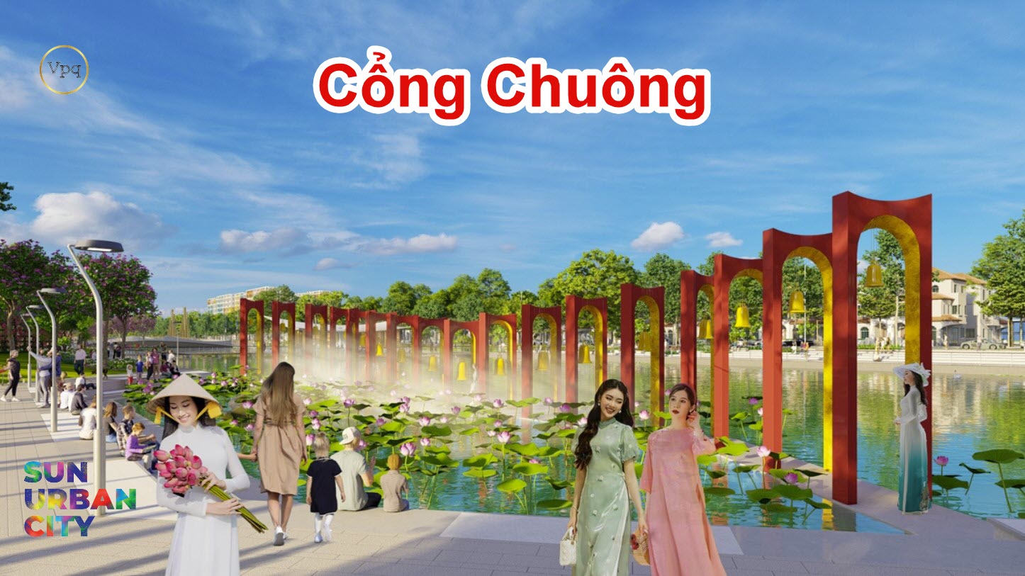 Cổng Chu&ocirc;ng &ndash; gợi nhắc c&acirc;u chuyện tr&acirc;u v&agrave;ng đuổi theo tiếng chu&ocirc;ng đồng t&igrave;m mẹ trong điển t&iacute;ch xưa
