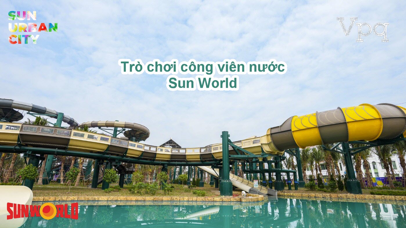 Trờ chơi đầu ti&ecirc;n c&ocirc;ng vi&ecirc;n nước Sun World H&agrave; Nam đ&atilde; ho&agrave;n thiện