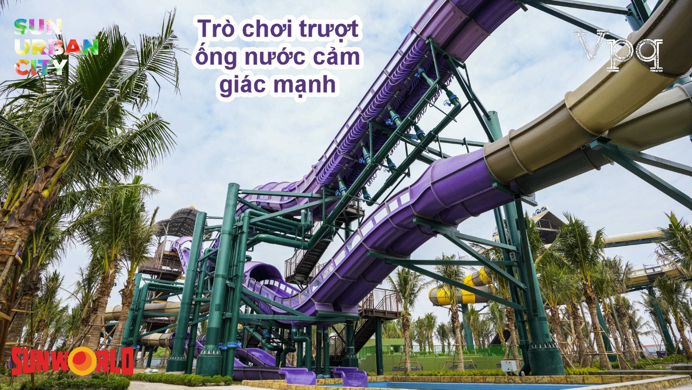 Tr&ograve; chơi ống trượt nước cảm gi&aacute;c mạnh