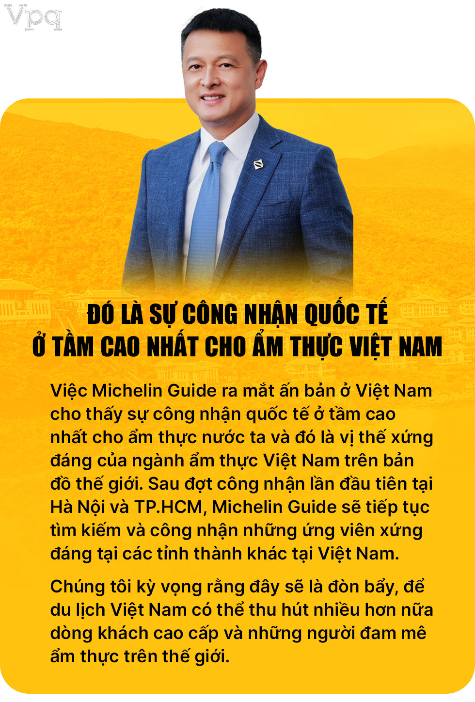 Chia sẻ &ocirc;ng Đặng Minh Trường về Michelin Guide