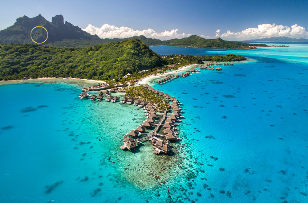 Vẻ đẹp tựa thi&ecirc;n đường hạ giới của h&ograve;n đảo Bora Bora