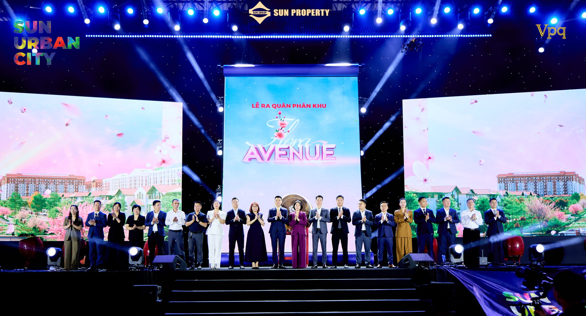 Lễ ra qu&acirc;n Sun Urban City ph&acirc;n khu Flora Avenue