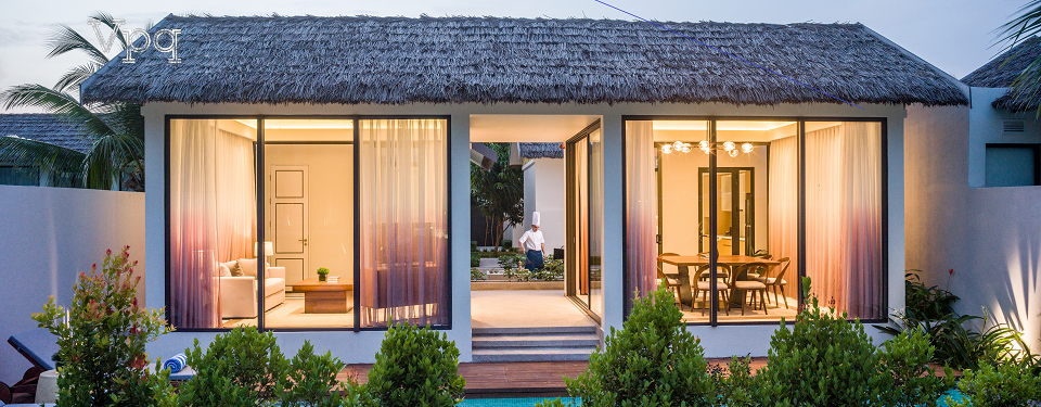 Không gian biệt thự Deluxe Pool Villa