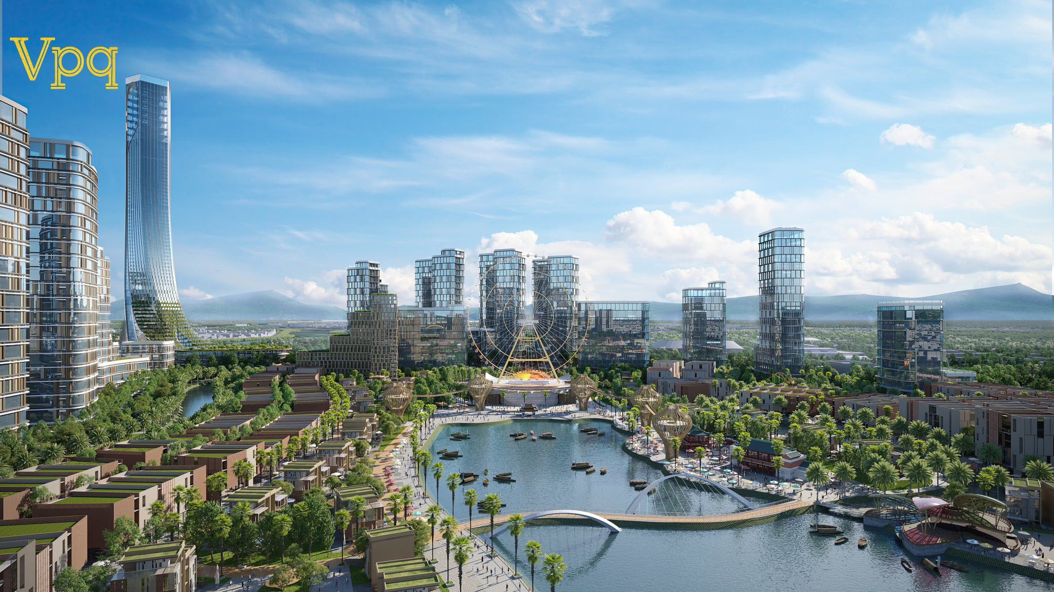 Phối cảnh thiết kế dự án Nhà hát dự án Da Nang Downtown