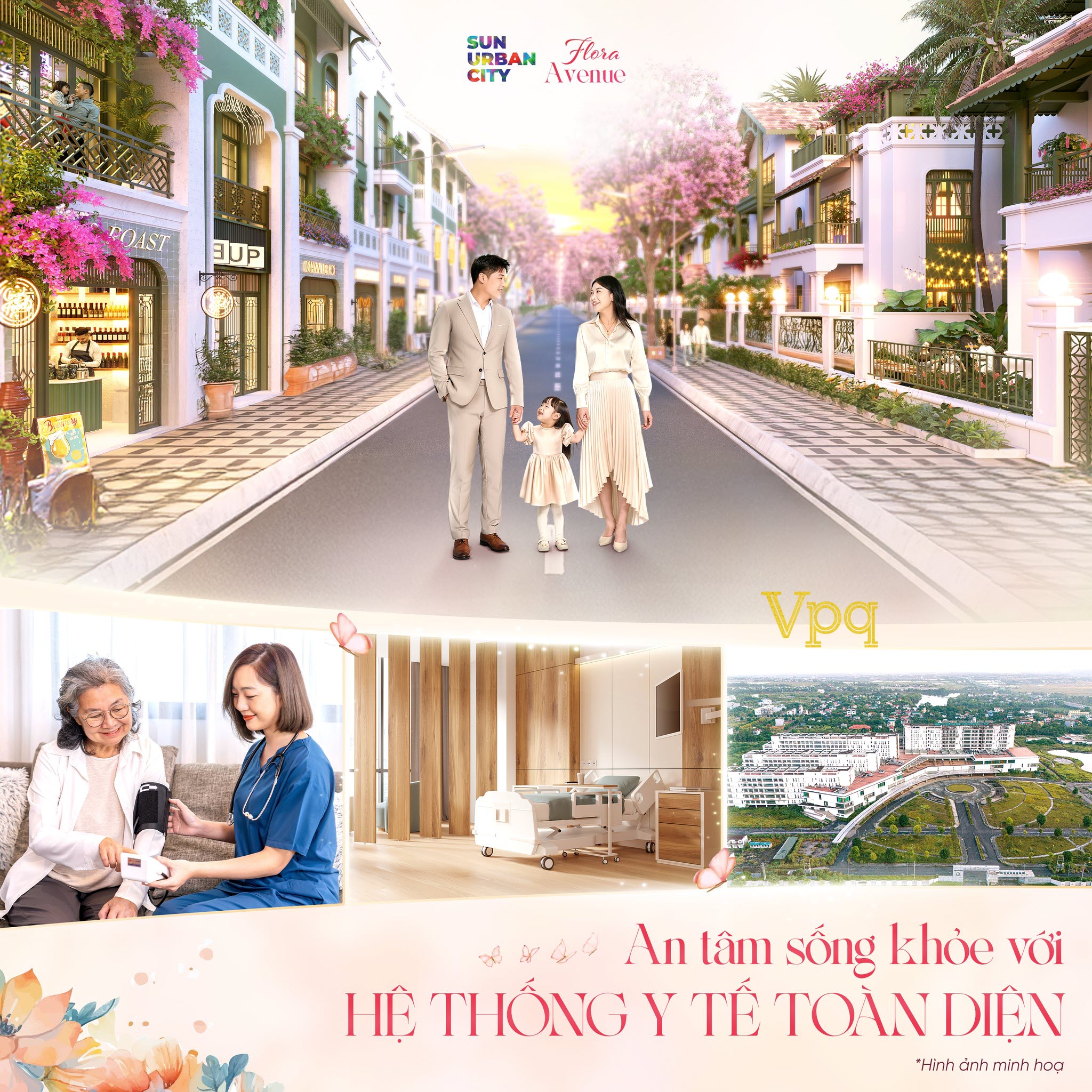 Flora Avenue - Bản giao hưởng xanh giữa l&ograve;ng đ&ocirc; thị, nơi thanh &acirc;m an y&ecirc;n h&ograve;a nhịp c&ugrave;ng tiện nghi hiện đại