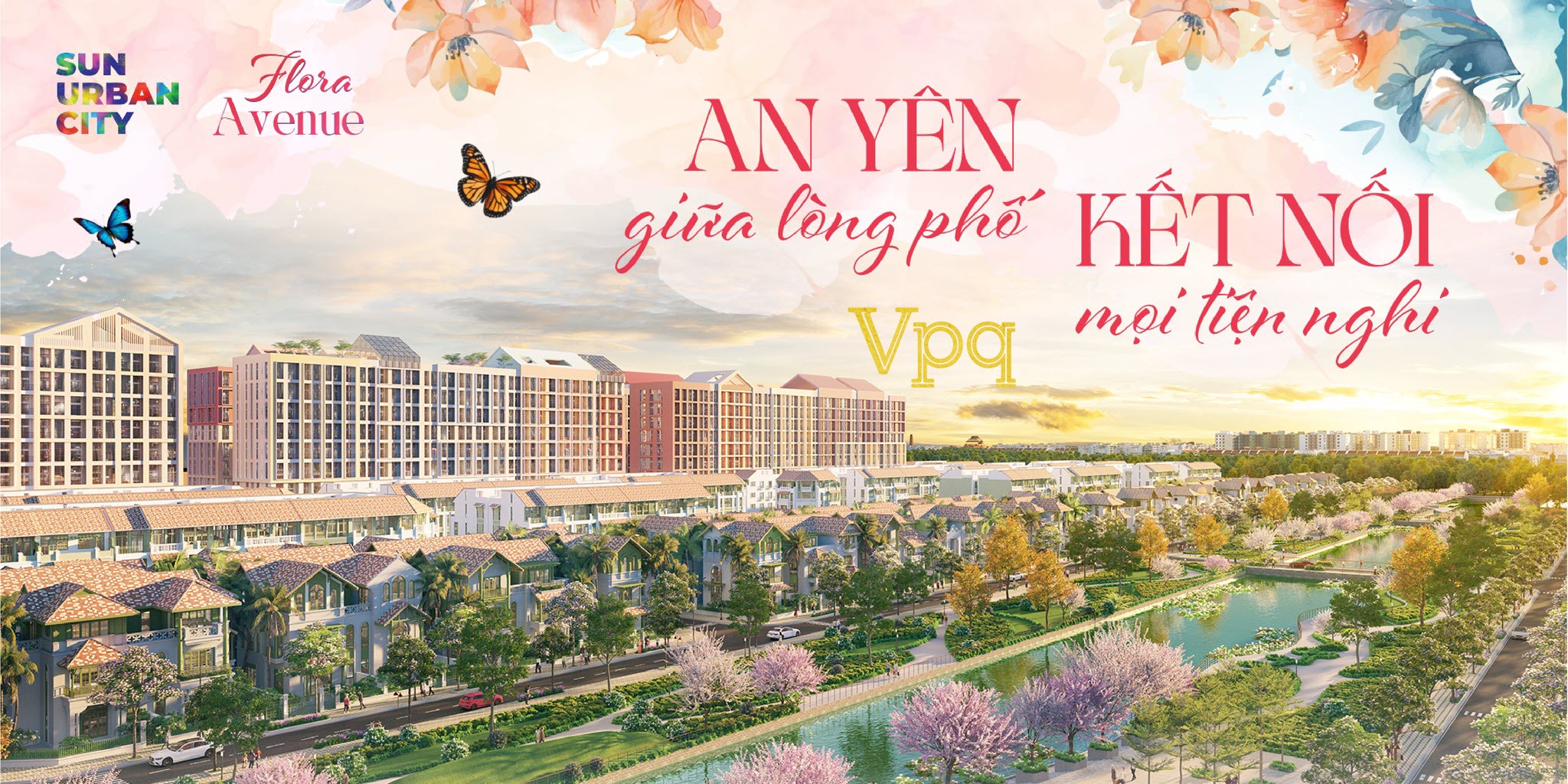 Flora Avenue - An y&ecirc;n giữa l&ograve;ng phố kết nối mọi tiện nghi