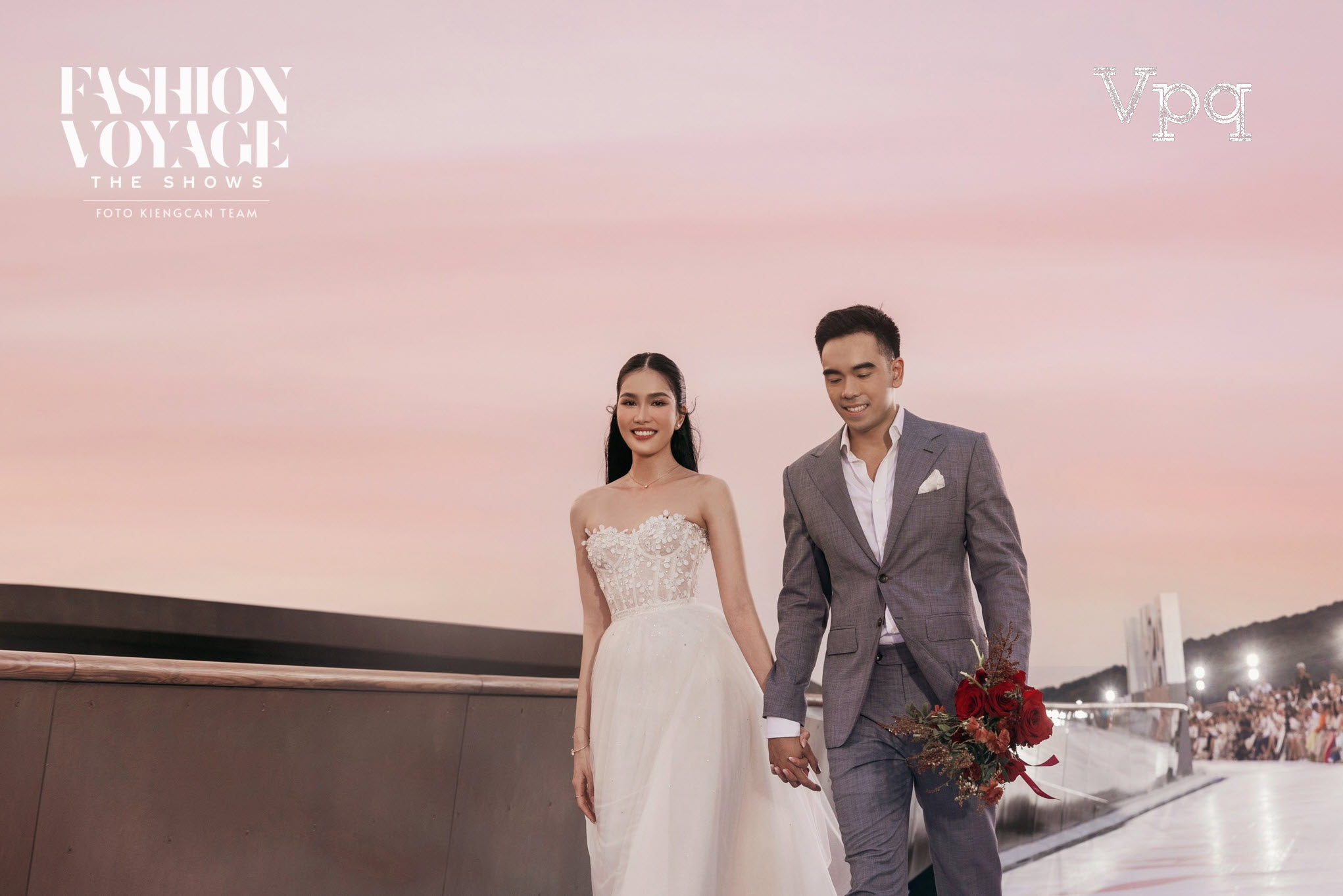 &Aacute; hậu Phương Anh v&agrave; doanh nh&acirc;n Đức Hồ cầu H&ocirc;n