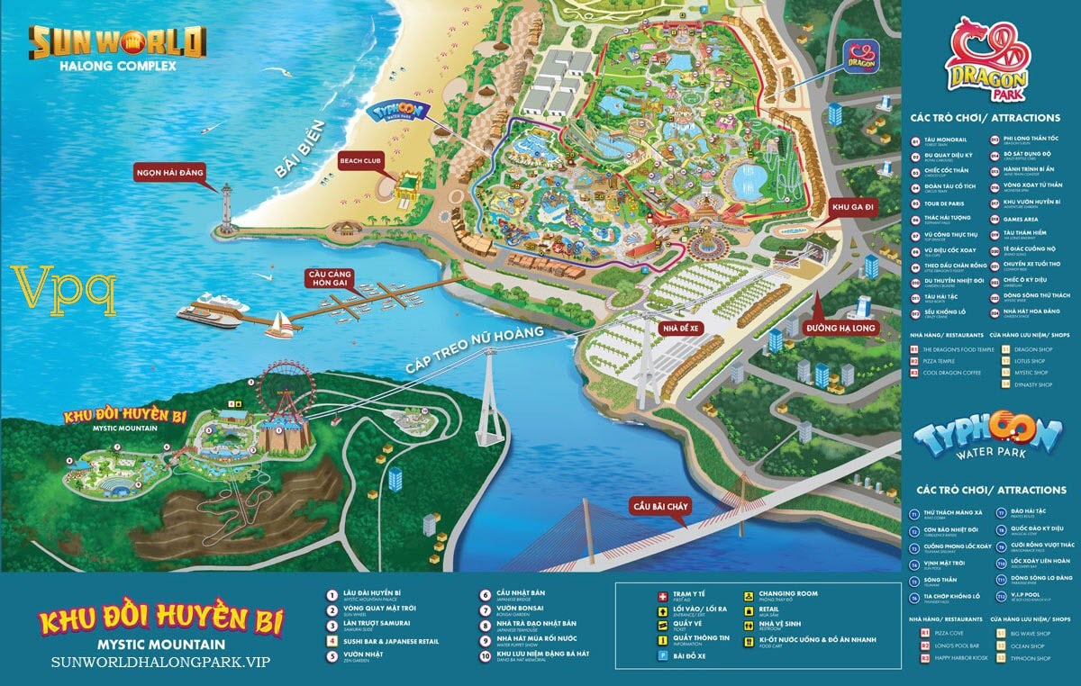 Bản đồ Sun World Hạ Long Complex