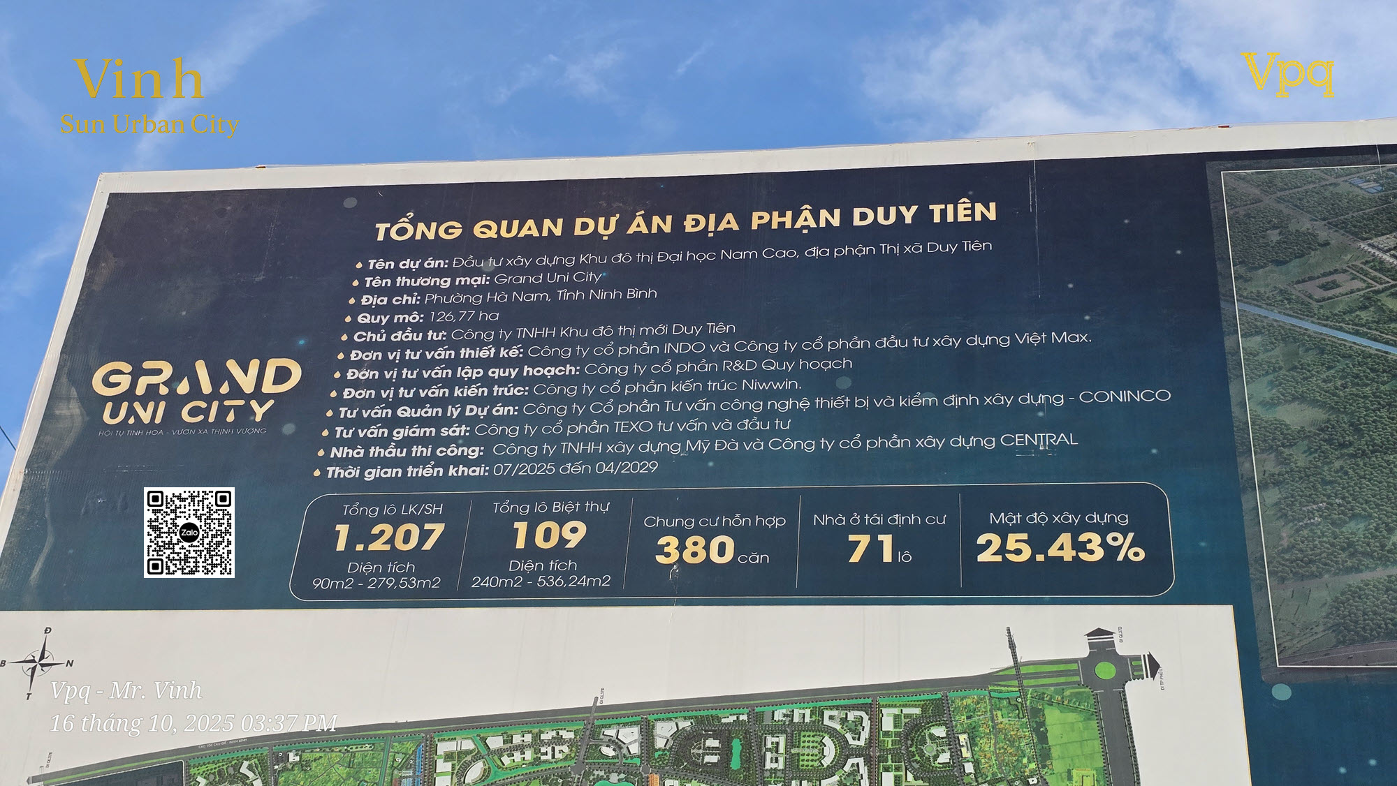 Tổng quan dự &aacute;n địa phận Duy Ti&ecirc;n