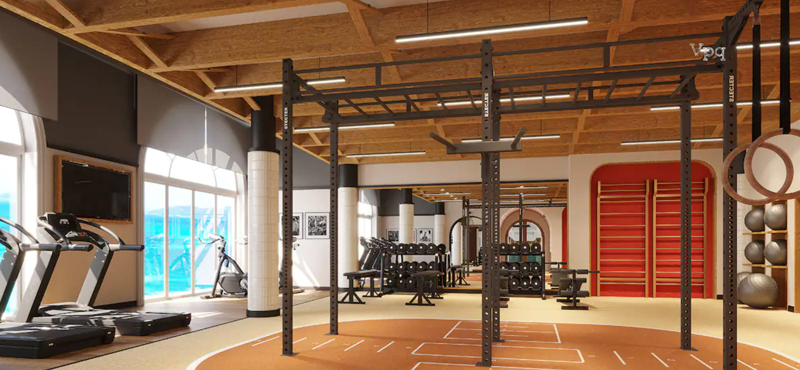 Phòng Gym tại La Festa Phu Quoc - Curio Collection by Hilton