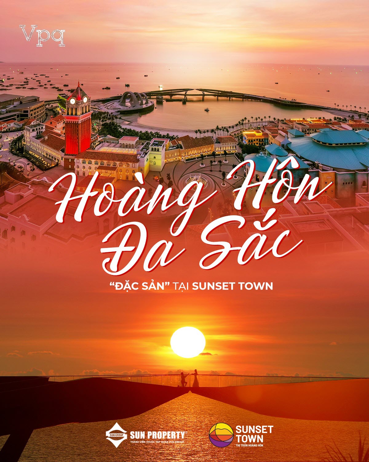 Lạc v&agrave;o kh&ocirc;ng gian đẹp như tranh khi đ&oacute;n ho&agrave;ng h&ocirc;n Sunset Town