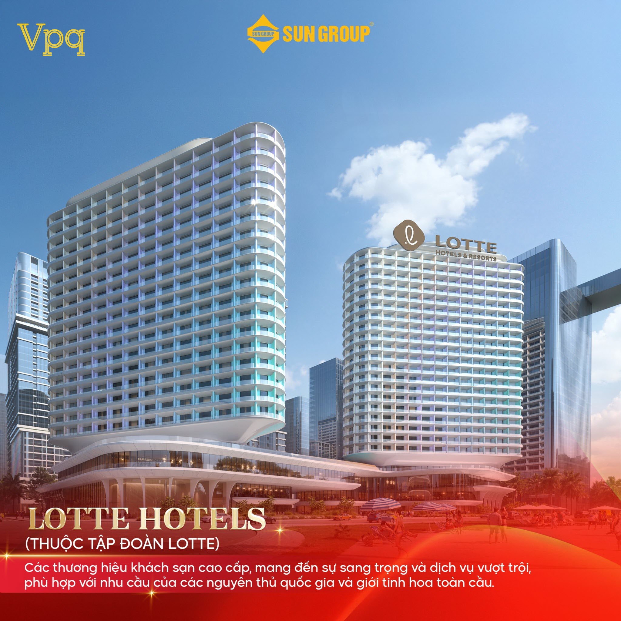 Kh&aacute;ch sạn Lotte B&atilde;i Đất Đỏ