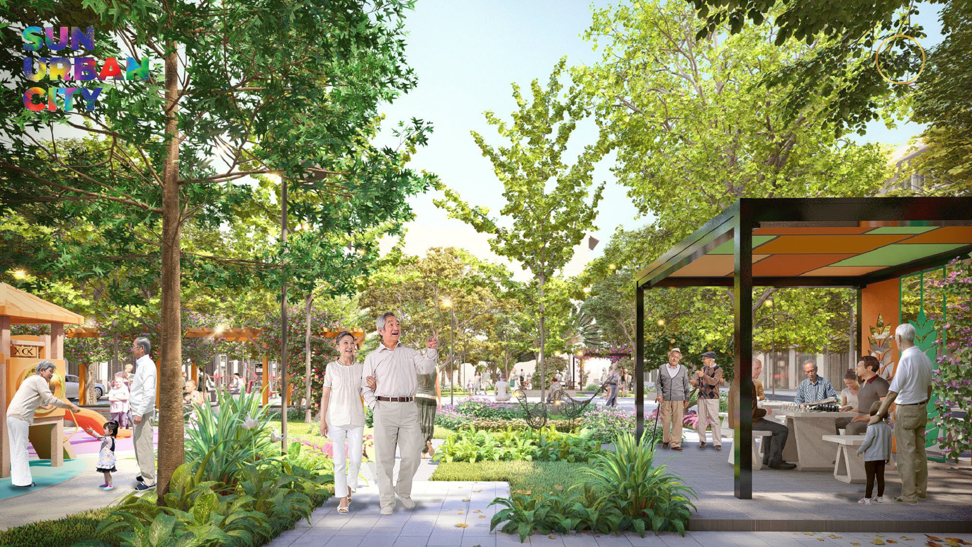 Sun Urban City kiến tạo kh&ocirc;ng gian sống l&yacute; tưởng cho người cao tuổi