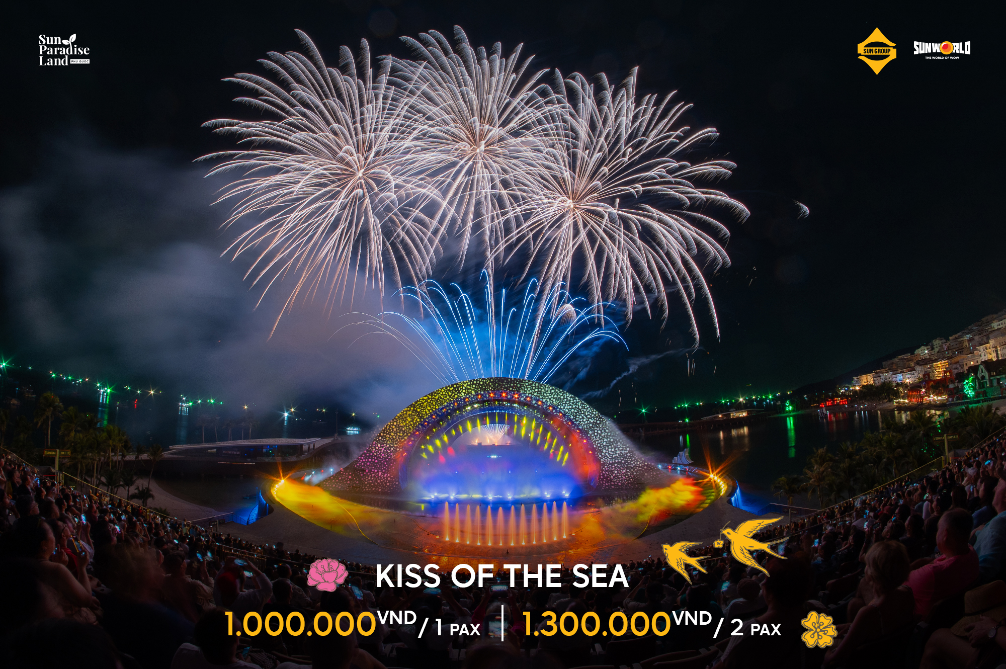 Gi&aacute; v&eacute; Kiss Of The Sea