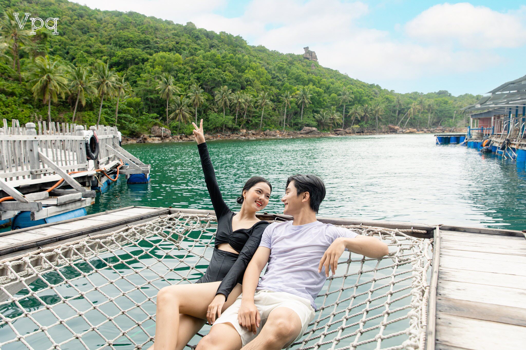 Thư giãn trên không gian đại dương xanh đảo thiên đường Hòn Thơm
