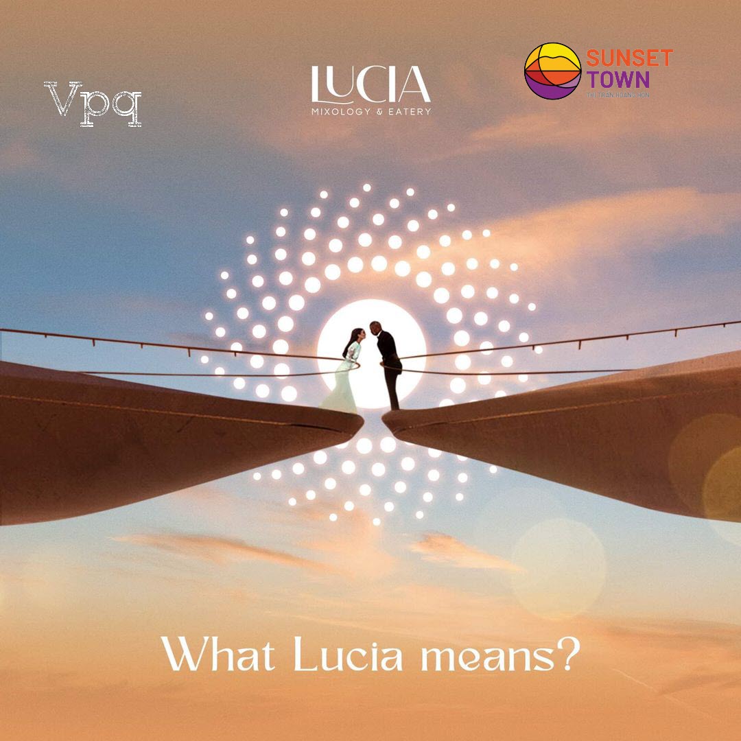 &Yacute; nghĩa t&ecirc;n thương hiệu Lucia v&agrave; h&igrave;nh ảnh cầu H&ocirc;n Kiss Bridge