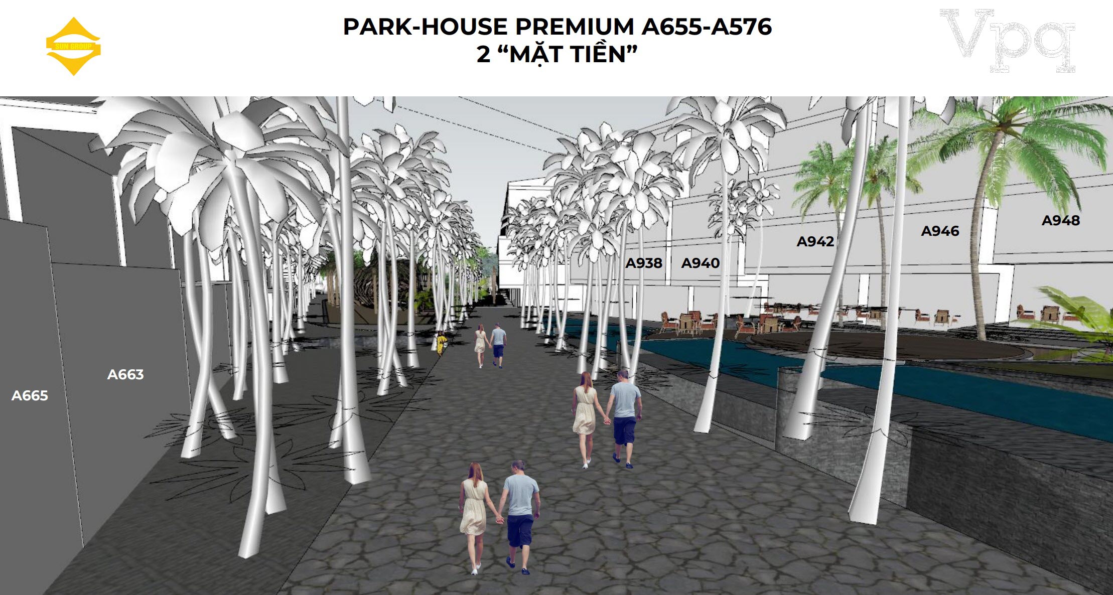 Park House Makaio A655-A675 hai mặt tiền