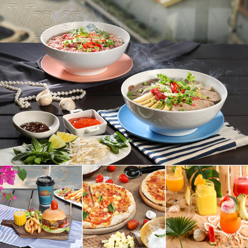 Các món ăn Set Menu tại Hòn Thơm
