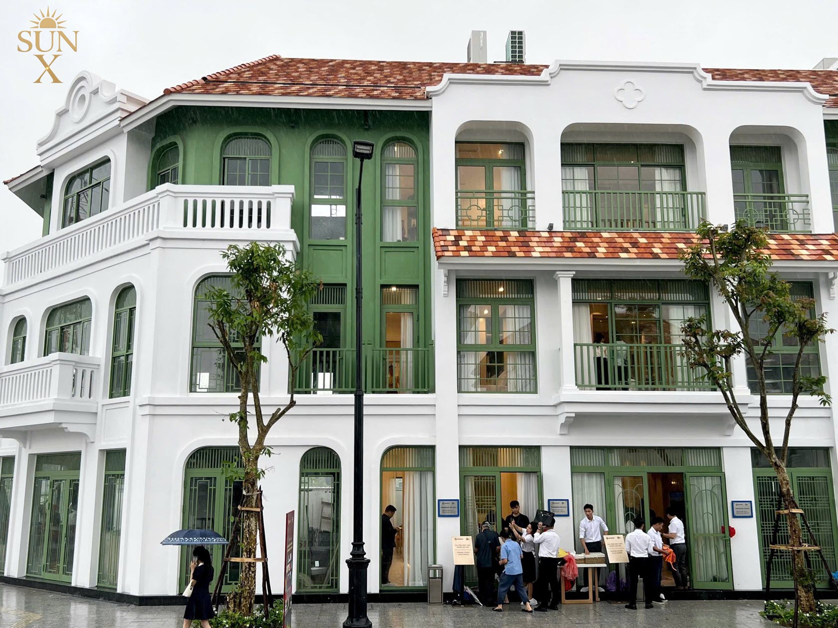Nhà phố Townhouse 4M phân khu Kim Ngân 2 Sun Urban City