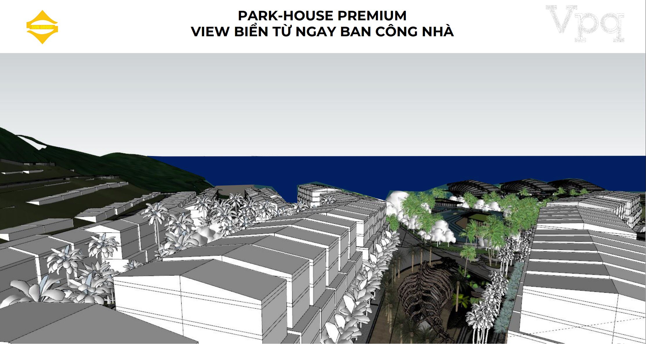 Park House Premium view biển ngay từ ban c&ocirc;ng nh&agrave;