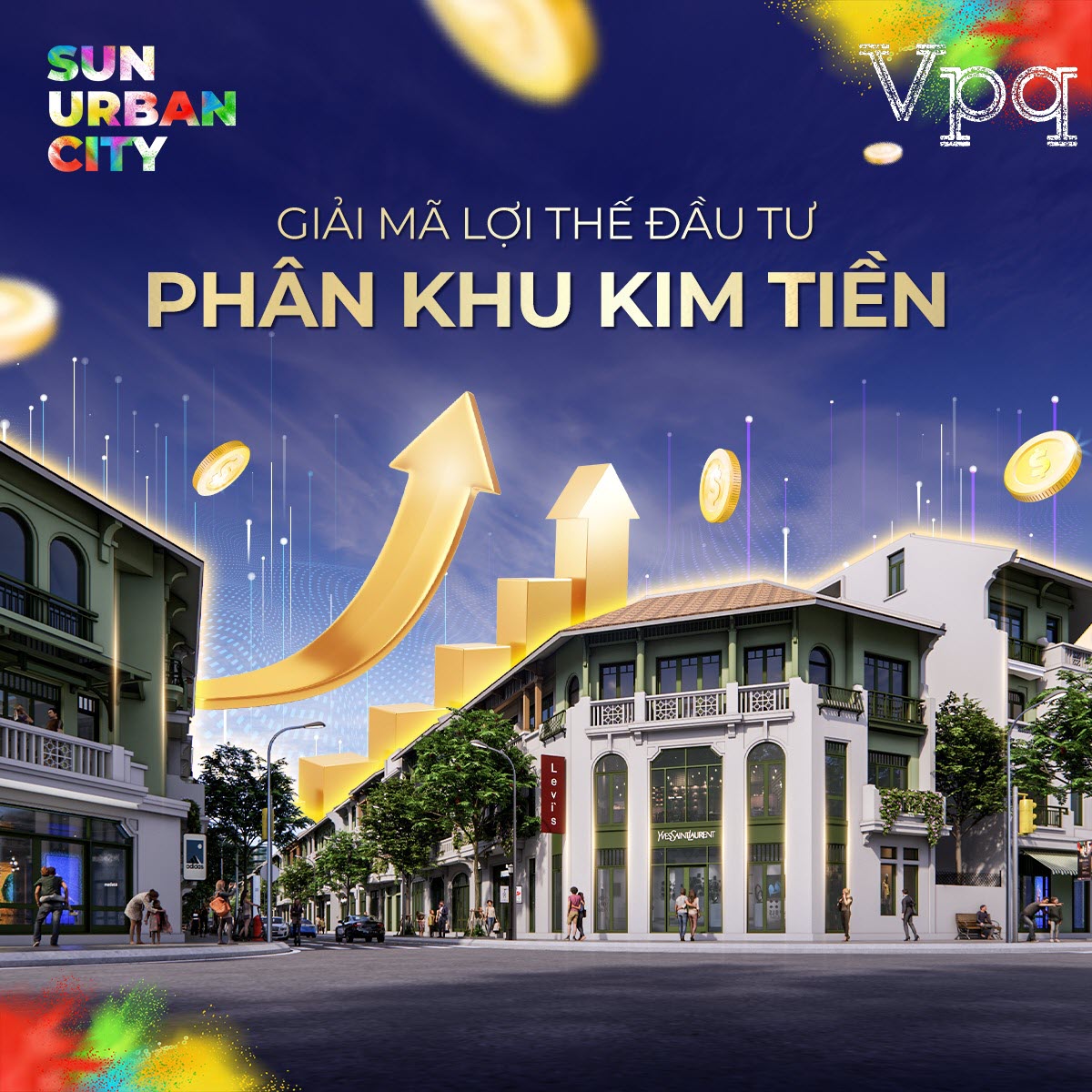 Lợi thế đầu tư phân khu Kim Tiền Sun Urban City