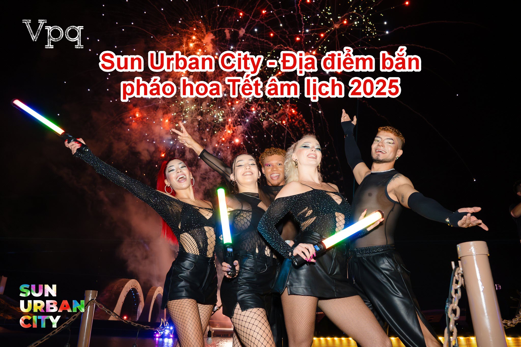 Sun Urban City Hà Nam - Địa điểm bắn pháo hoa Tết âm lịch 2025