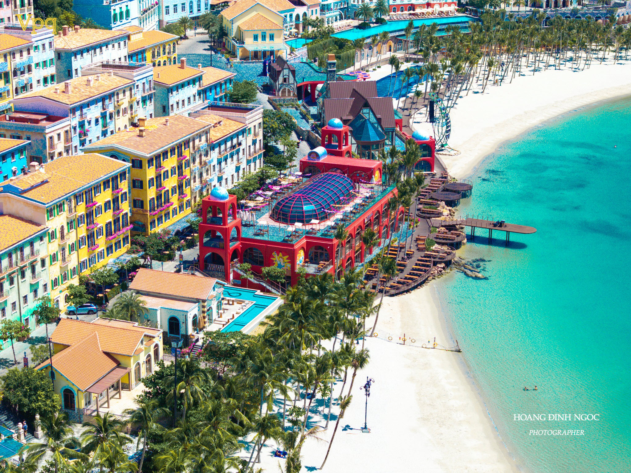 Một góc Sunset Town - Địa điểm hút khách bậc nhất Nam Phú Quốc