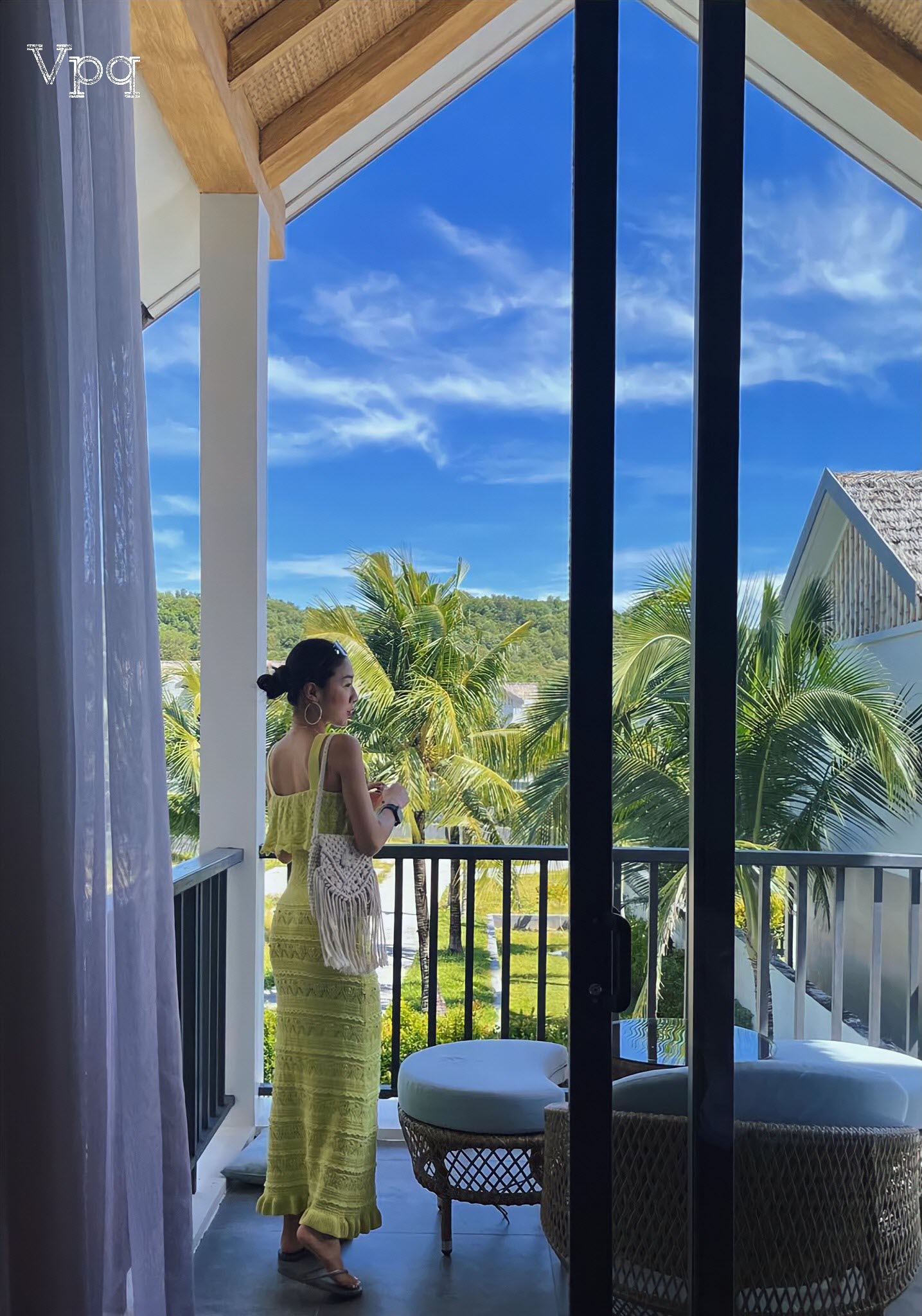 Tầm view khoáng đạt từ biệt thự Premier Pool Villa