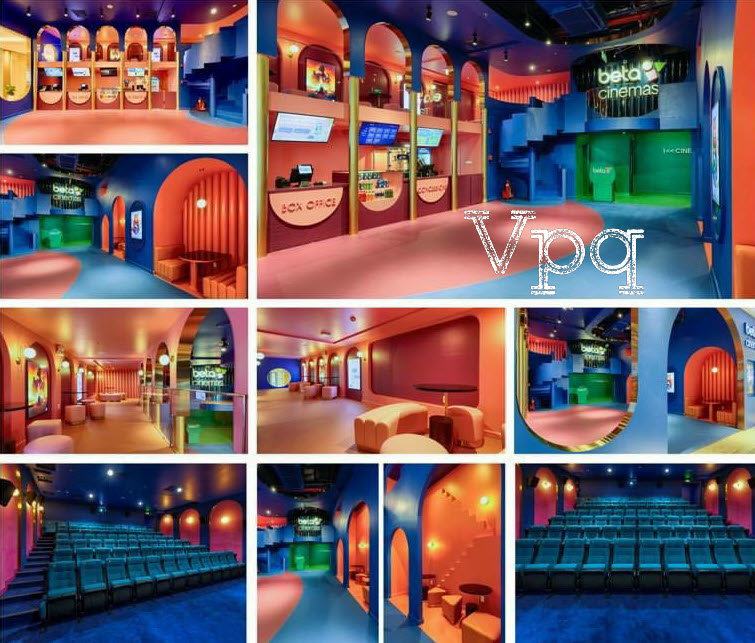 Phối cảnh ph&iacute;a trong rạp chiếu phim Beta Cinemas Ph&uacute; Quốc
