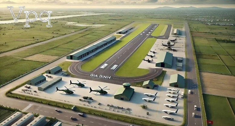 Phối cảnh minh họa s&acirc;n bay Gia B&igrave;nh