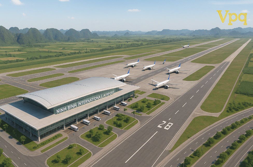 H&igrave;nh ảnh minh họa S&acirc;n Bay Quốc Tế Ninh B&igrave;nh