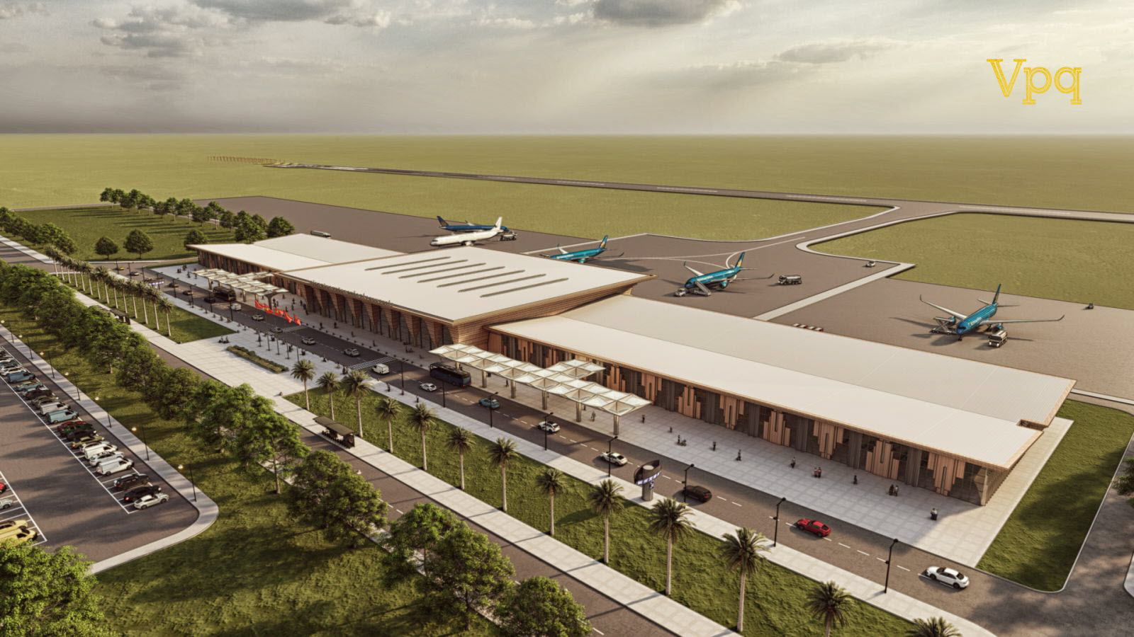 Phối cảnh tổng quan sân bay Phan Thiết - Ảnh 2