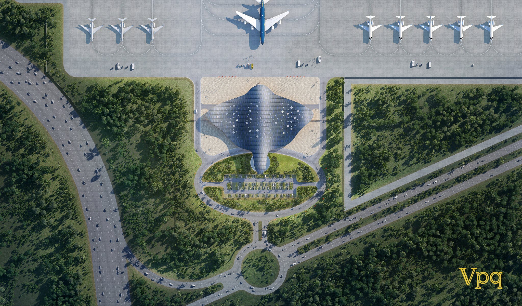 Nh&agrave; ga VIP s&acirc;n bay Ph&uacute; Quốc