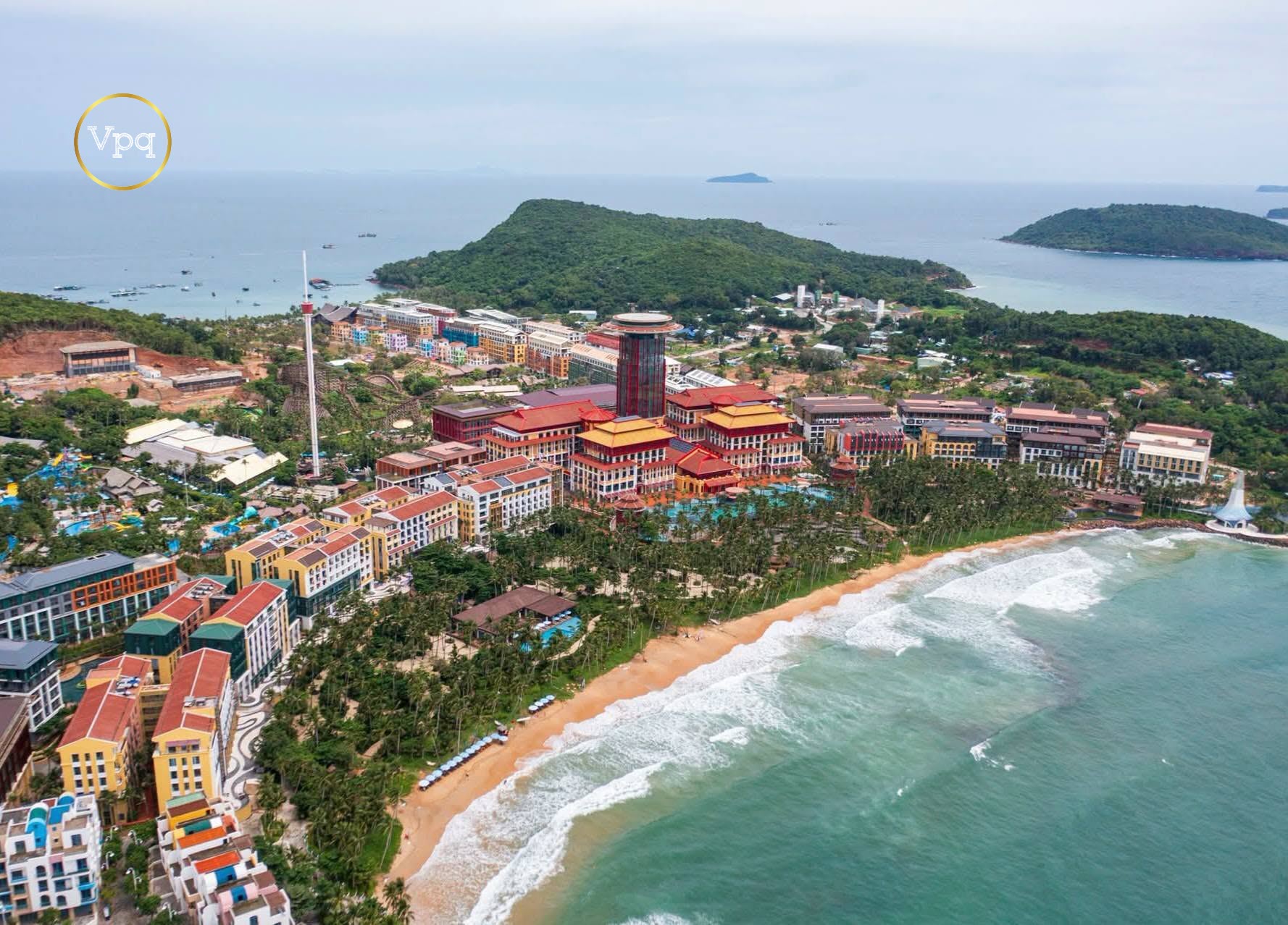 Phối cảnh shophouse Paradise Walk H&ograve;n Thơm