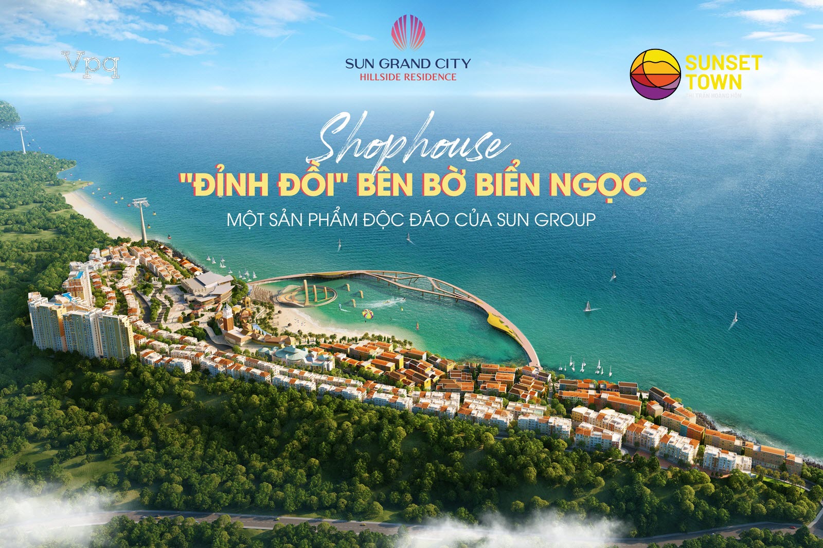 Shophouse đỉnh đồi The Center view trọn Cầu Hôn trong tầm mắt