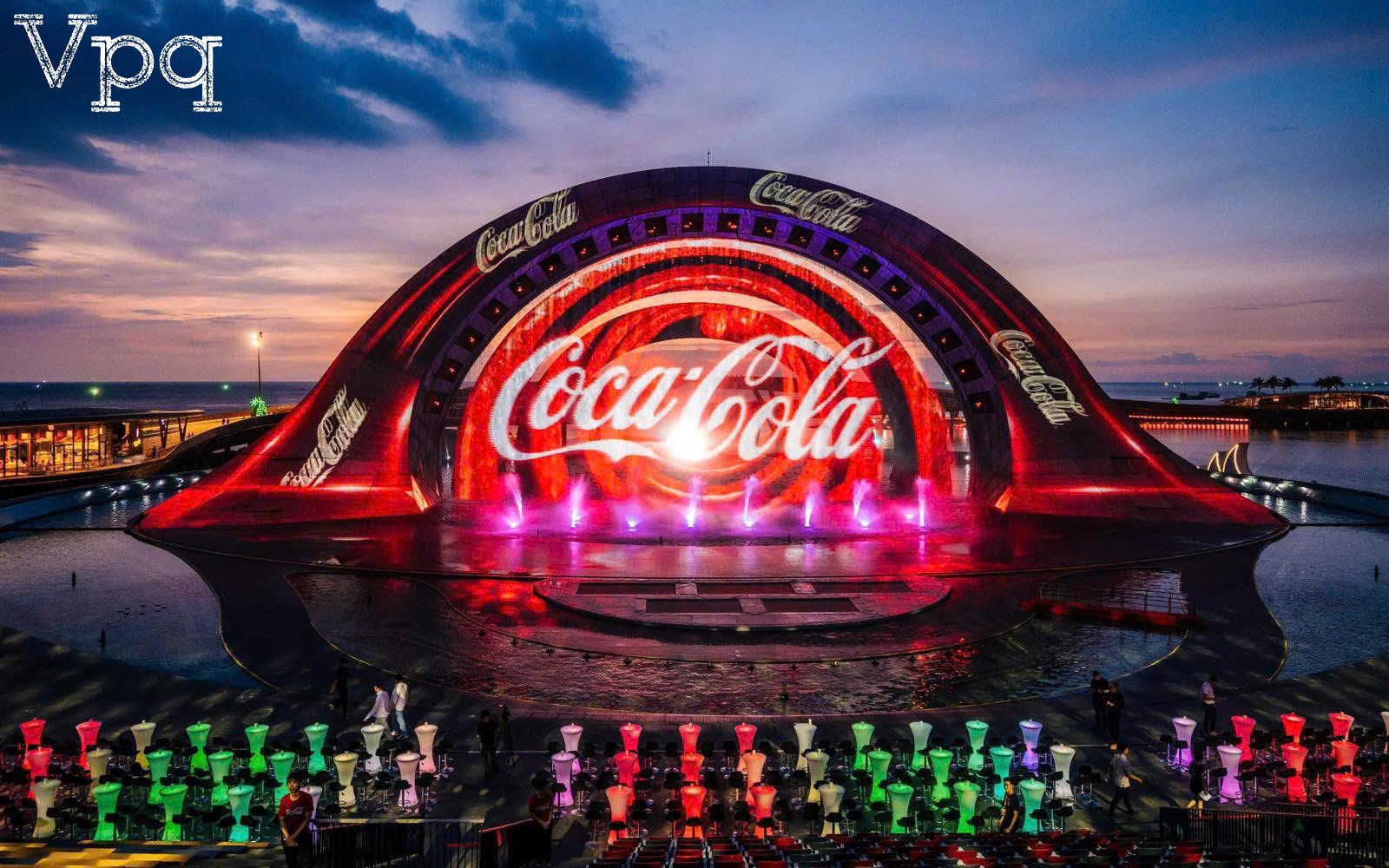 Sự kiện tầm cỡ 500 vị khách từ hãng Coca-Cola