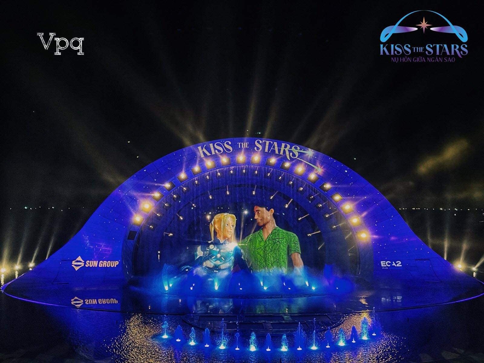 Hình ảnh show diễn Kiss The Stars Phú Quốc
