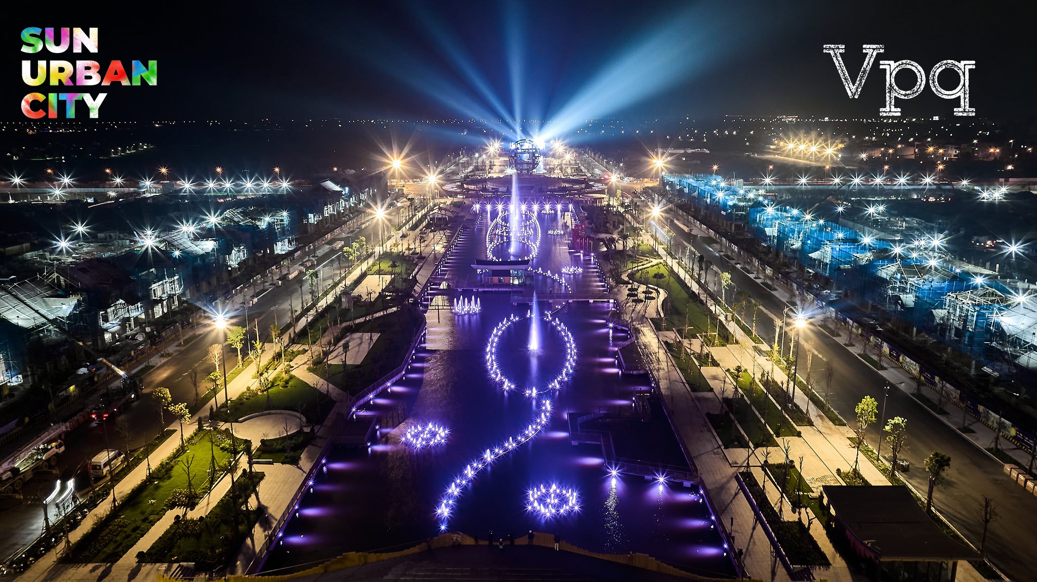 Show nhạc nước Sun Urban City Hà Nam