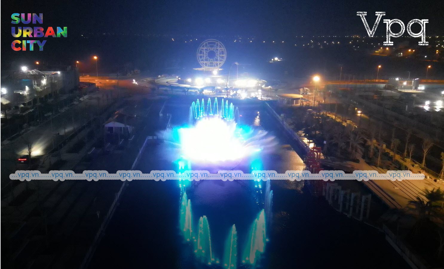 Cư d&acirc;n Sun Urban City ngo&agrave;i sở hữu nh&agrave; c&ograve;n được thưởng thức h&agrave;ng đ&ecirc;m show nhạc nước đẳng cấp