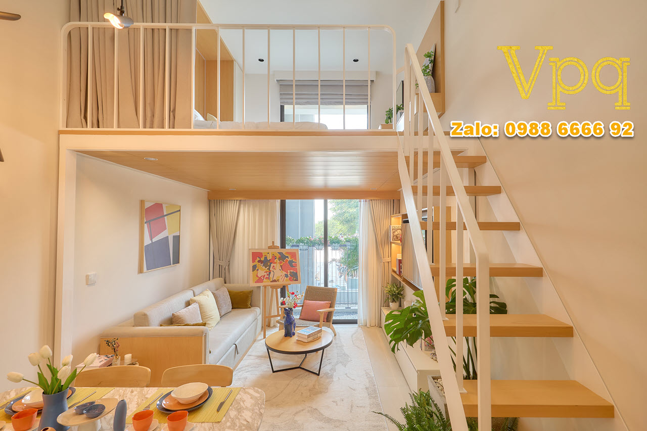 Kh&ocirc;ng gian sinh hoạt của căn hộ studio Art Residence