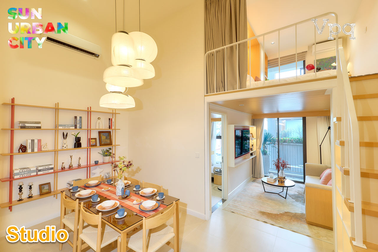 căn hộ mẫu Studio