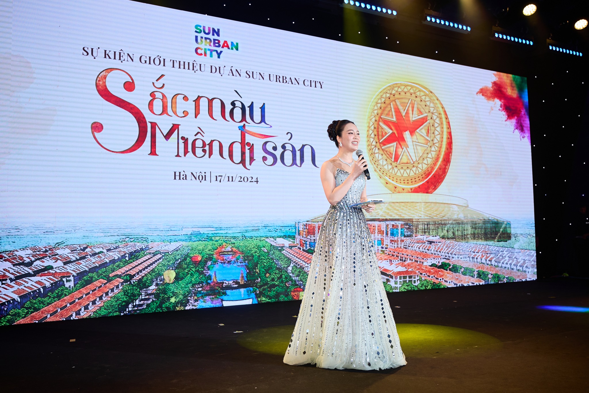 Hoa hậu MC xinh đẹp dẫn dắt tới nhà đầu tư quan tâm dự án